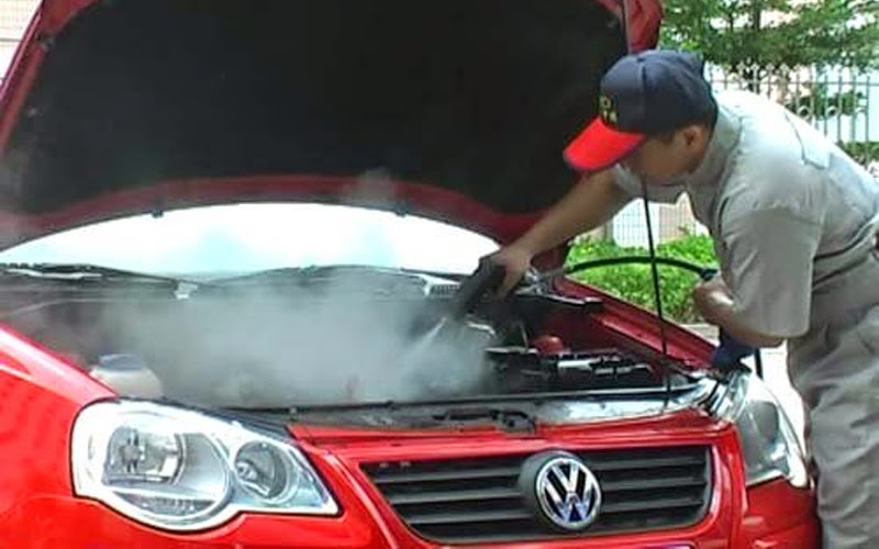 Máy rửa xe hơi nước nóng cho hiệu quả làm sạch cao hơn