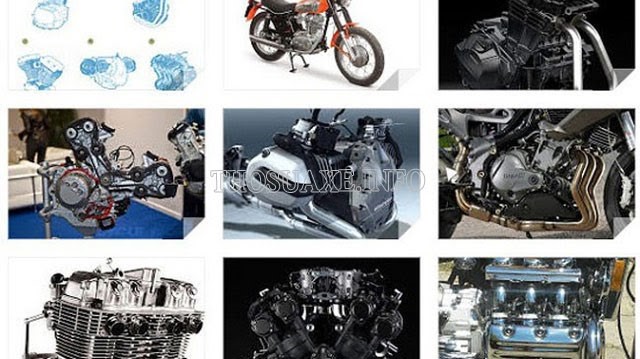 Các kiểu động cơ của xe máy và tên gọi các bộ phận của xe máy