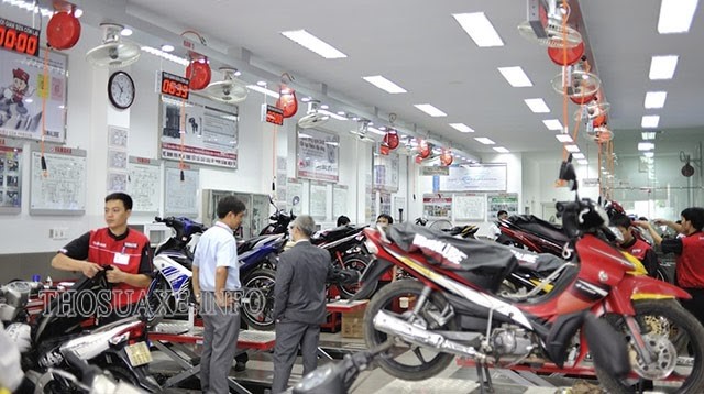Bảo dưỡng và Sửa chữa xe máy tại Head Honda Tân Cương