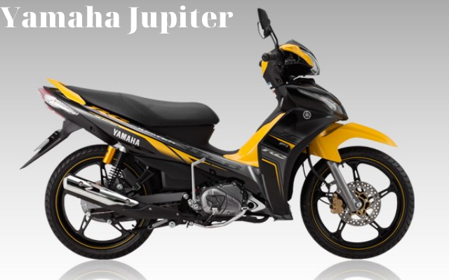 Xe máy Yamaha Jupiter vàng đen mạnh mẽ, khác biệt