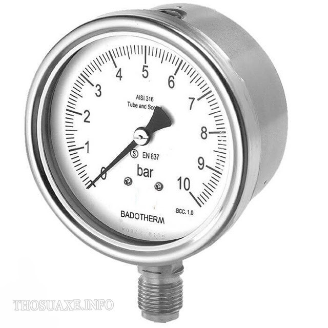 Đồng hồ đo áp suất chuyên dụng được sử dụng rất phổ biến
