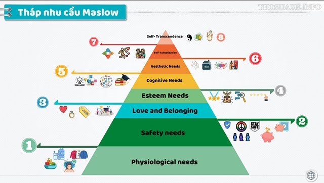 Tìm hiểu về hình tháp nhu cầu của Maslow