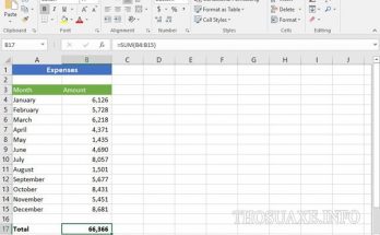 Cách tính phần trăm trong Excel cực dễ