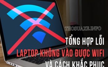 Nguyên nhân và cách khắc phục lỗi laptop không vào Wifi