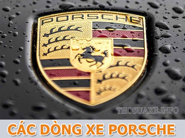 Tổng hợp các dòng xe Porsche