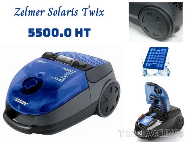 Model Zelmer Solaris Twix 5500.0 HT sang trọng, mạnh mẽ