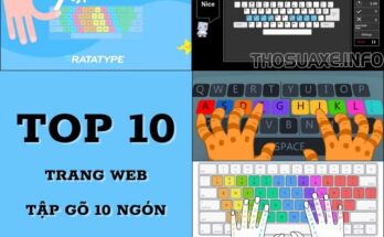 Top 10 trang web luyện tập gõ 10 ngón chóng thành thạo nhất