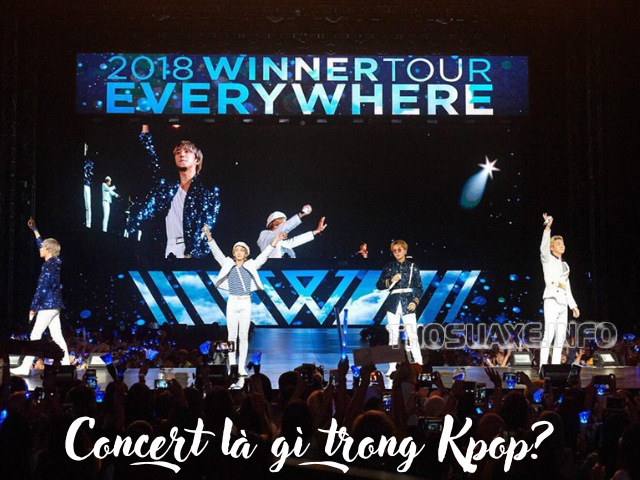 Concert là gì trong Kpop?