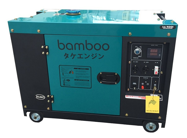 Máy phát điện 7kW model Bamboo 8800ET