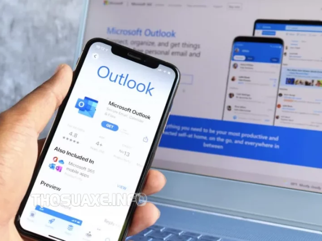 Outlook cho phép truy cập rất nhanh chóng