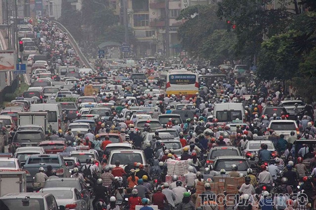 Ô nhiễm môi trường do chất thải của các phương tiện giao thông